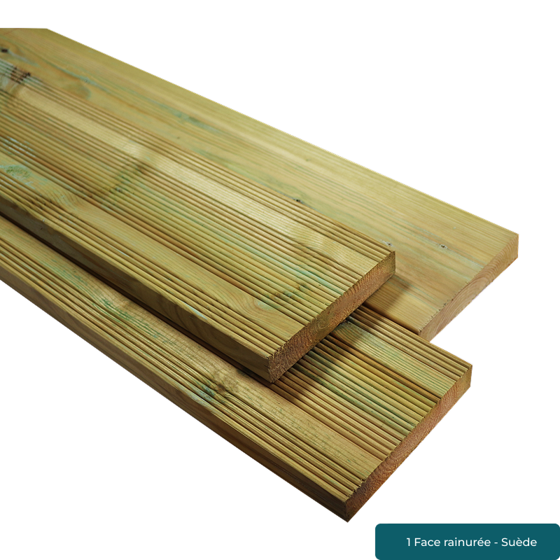 Terrasse pin du nord 21x145